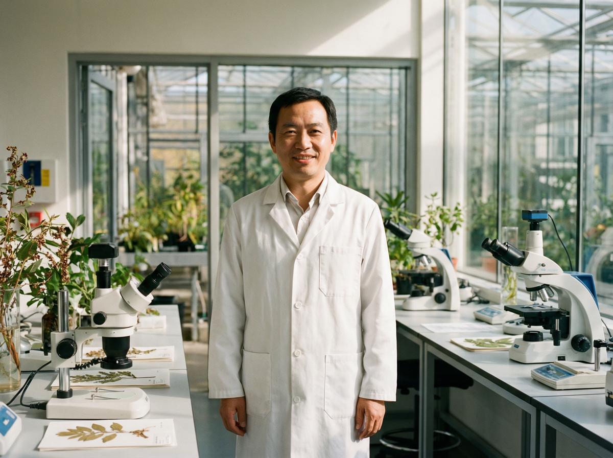 黑丝植物专家陈建华